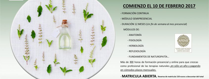cartel herbología